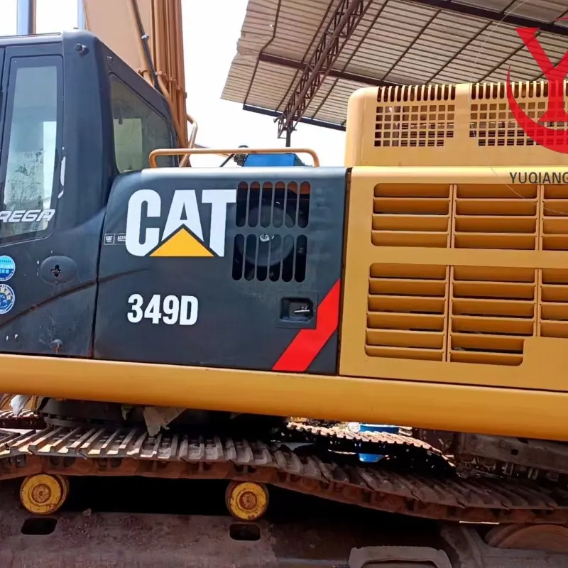 Most Popular Used Cat 349 Excavator 349 Construction Machinery Equipment