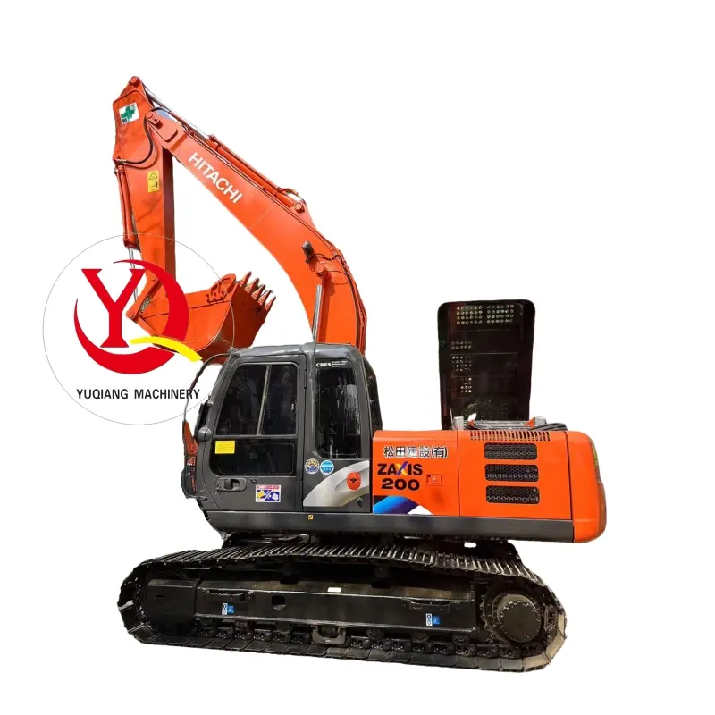 Использованный гусеничный экскаватор Hitachi EX200-1 Оригинальный экскаватор Hitachi EX200