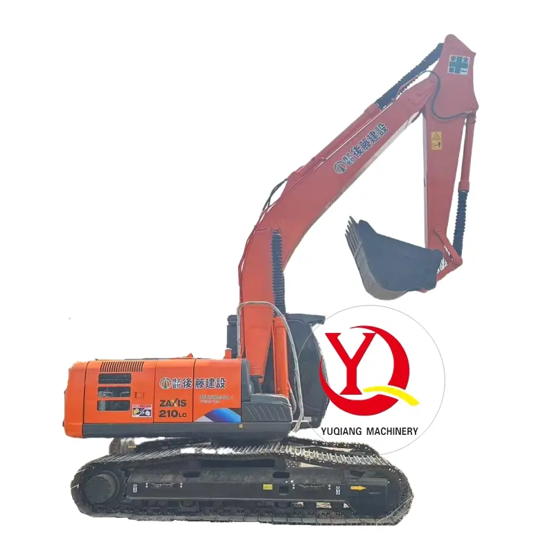 Used Hitachi excavator zx210 cheap price construction excavators