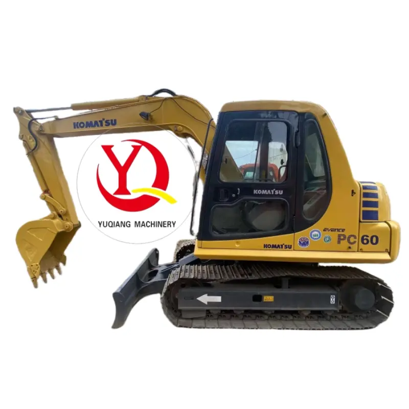 Miniexcavadora Komatsu PC 60-7 usada Excavadora pequeña usada