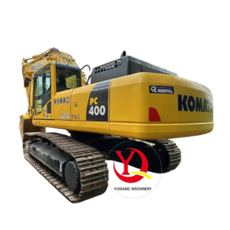 Escavadeira Komatsu PC400-8 usada Máquina de construção usada no Japão