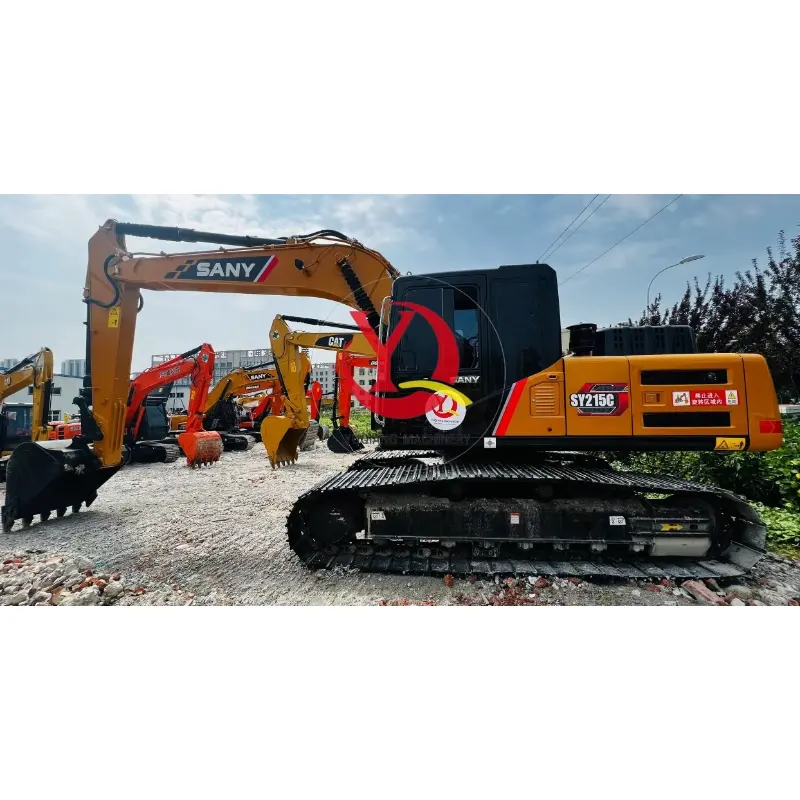 Used excavator