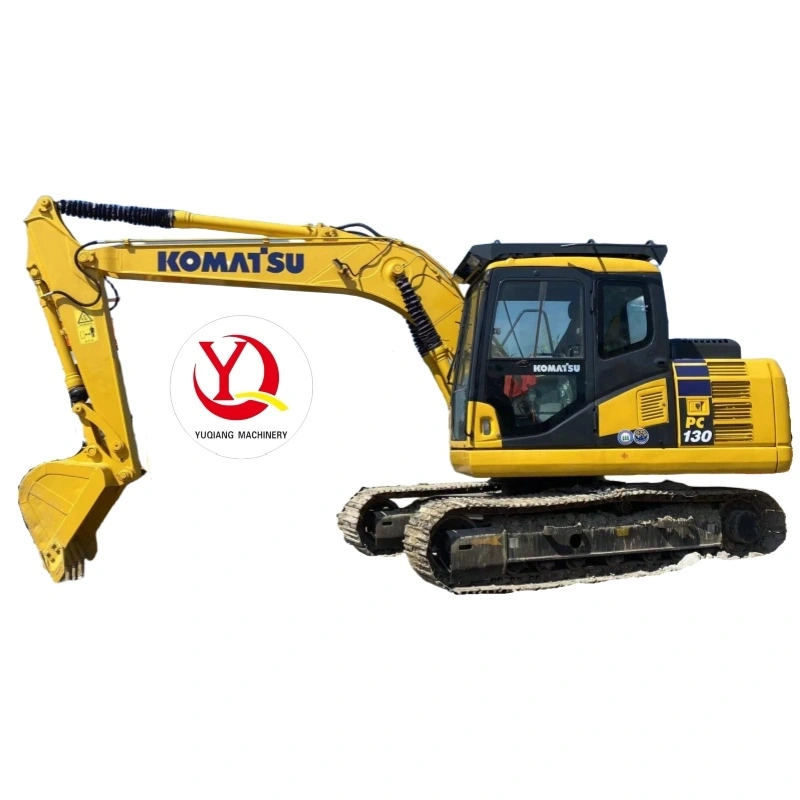 Escavadeiras Usadas Komatsu PC130-7 Escavadeira de Segunda Mão Máquina de 13 Ton