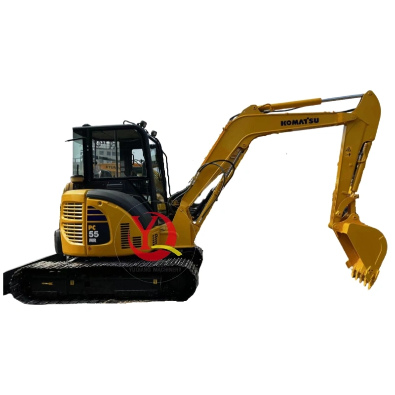 Preço de fábrica Komatsu PC55mr-2 Escavadeiras usadas 5 toneladas Mini máquina escavadeira barata no Japão