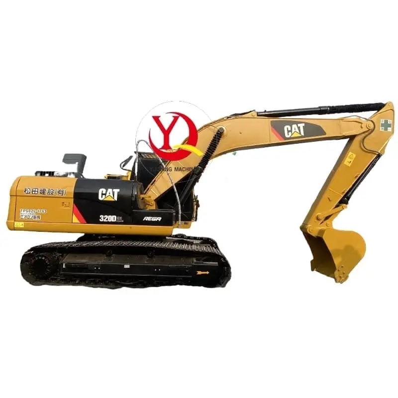 La excavadora usada de marca japonesa original CAT320 es muy popular en el mundo.