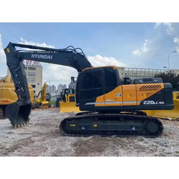 New Arrived 2024 Used Excavator Hyundai 220LC-9S Original Digger With Good Price For Sale