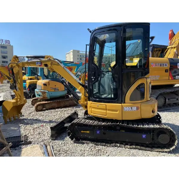 Hot Sale Used Cat 303.5ECR Mini Excavator  Used Mini Excavator With Good Price For Sale