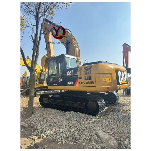 Used Excavator Cat 320D2 Original Digger For Sale 3 2