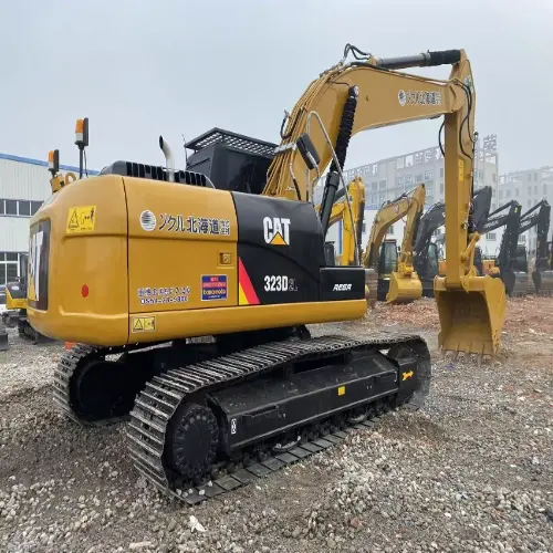 Escavadeira usada Cat 323D Original Digger à venda
