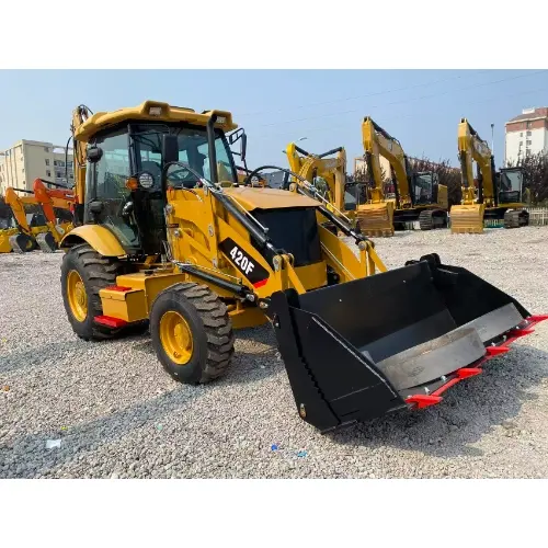 Used Excavator Cat420F Original Digger For Sale