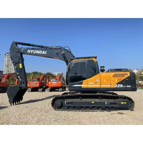 Used excavator hyundai 220LC-9 original digger for sale