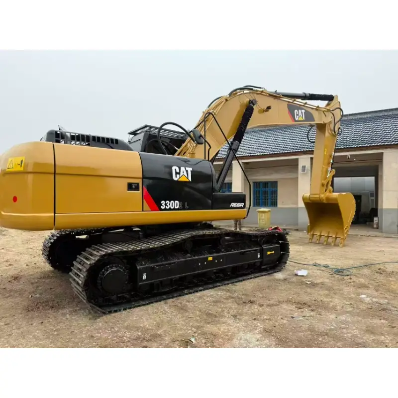 Proveedor de excavadoras hidráulicas grandes Cat 330D2L usadas y potentes
