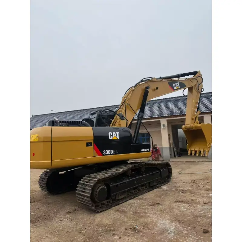 Proveedor de excavadoras hidráulicas grandes Cat 330D2L usadas y potentes