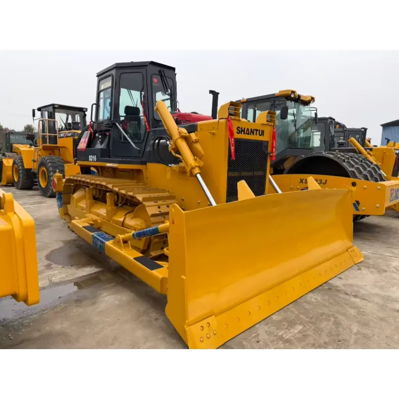 Used Shantui SD16 160HP Crawler Bulldozer High-Efficiency Heavy Equipment for Global Construction