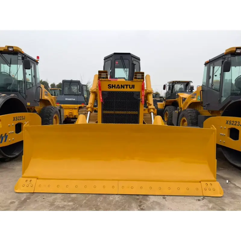 Used Shantui SD16 160HP Crawler Bulldozer High-Efficiency Heavy Equipment for Global Construction