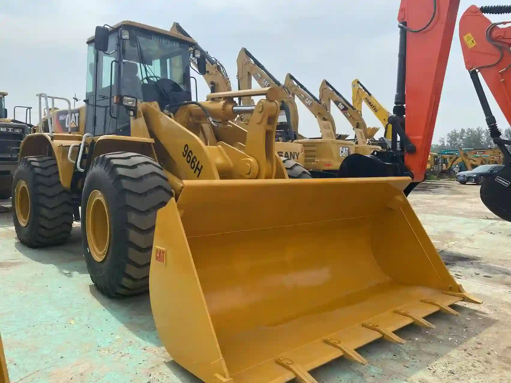 Оригинальный высококачественный подержанный погрузчик CAT 966H в наличии, горячая распродажа!
