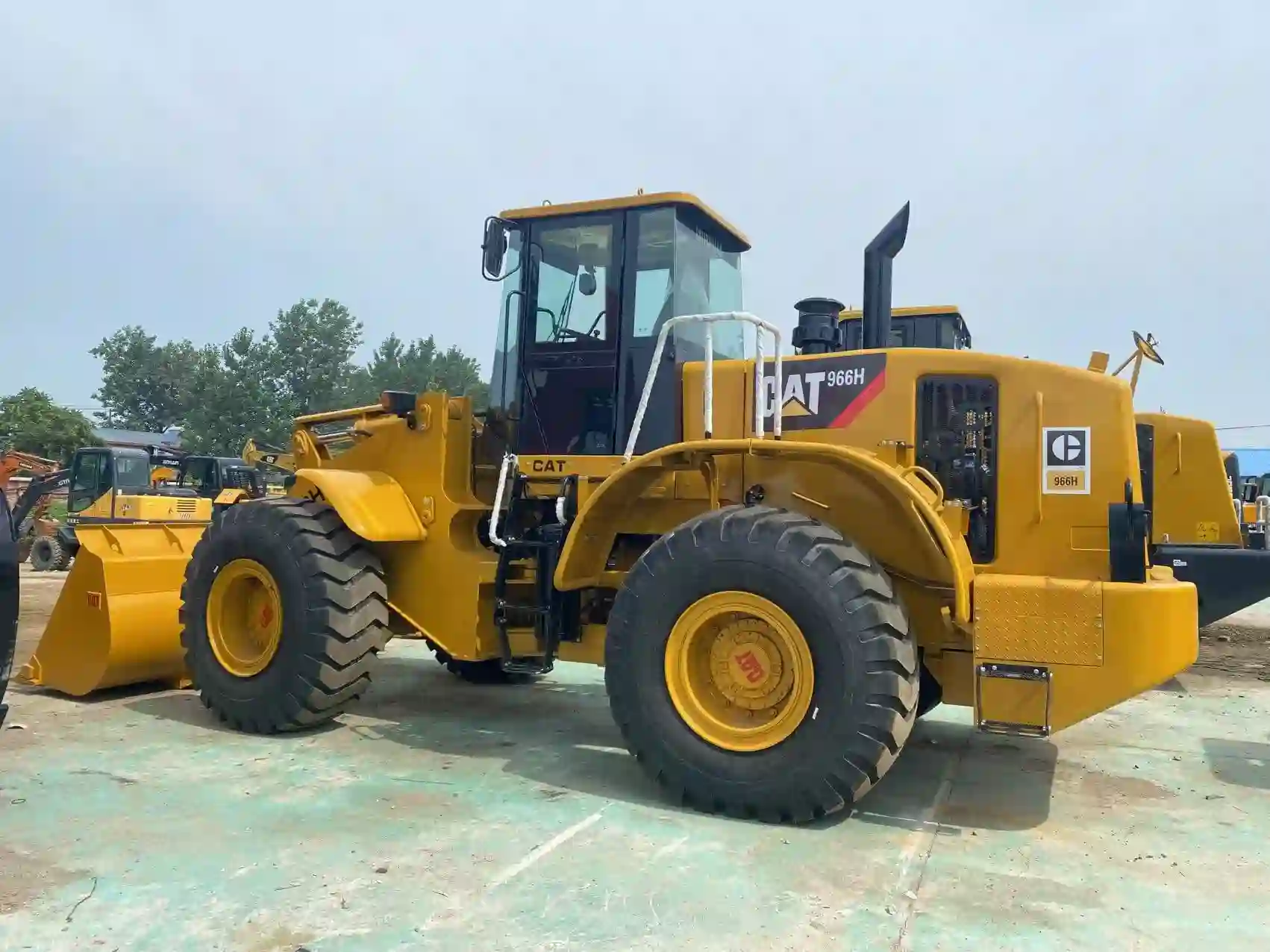 Оригинальный высококачественный подержанный погрузчик CAT 966H в наличии, горячая распродажа!