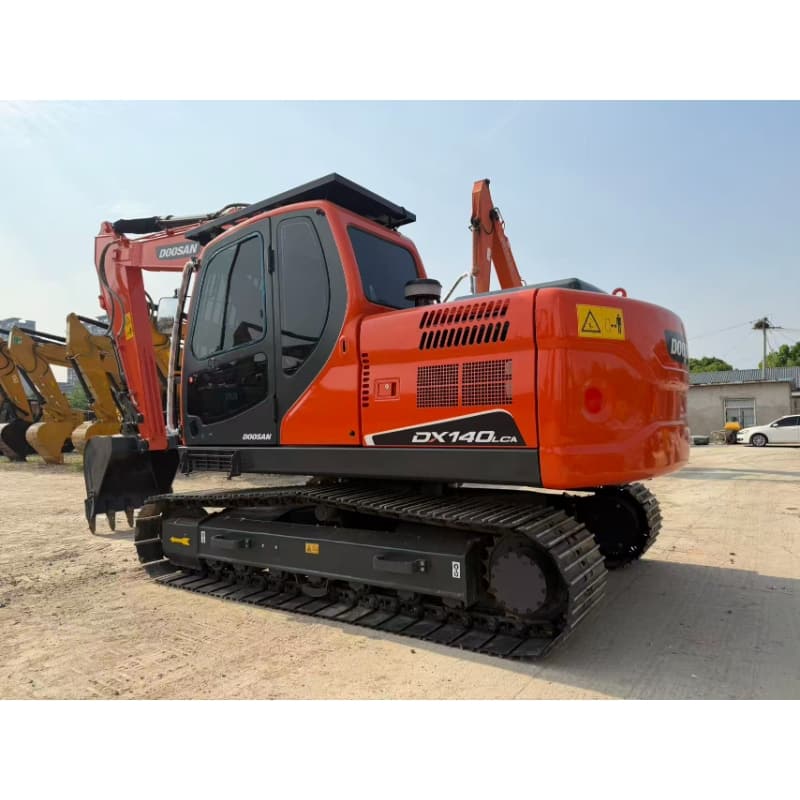 Secondhand Doosan DX140 Excavator Available, 90% Intact Original Hydraulic System