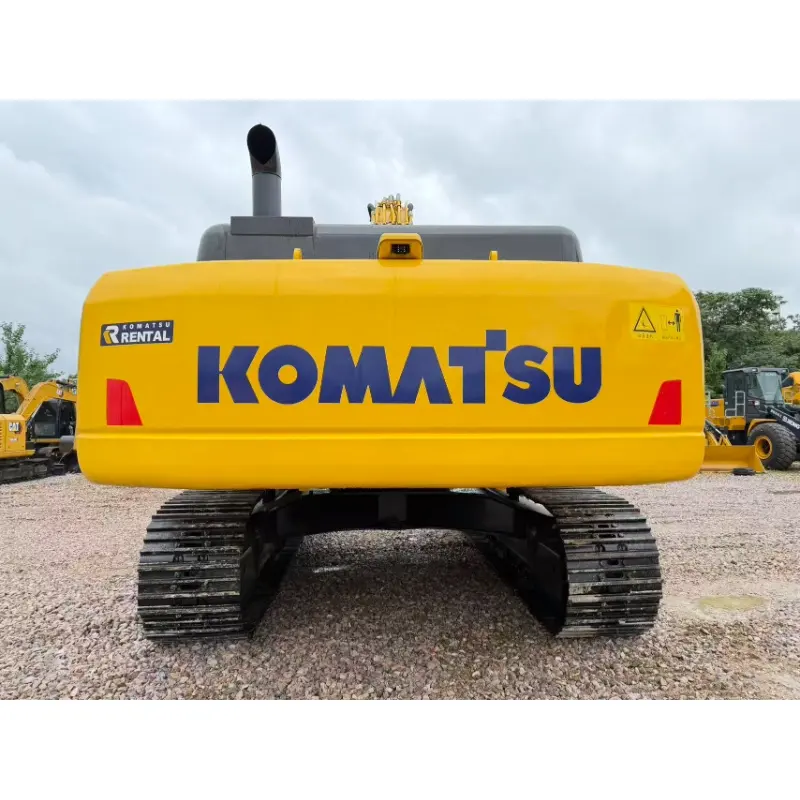 Escavadeira hidráulica Komatsu PC350 de alto desempenho para construção.