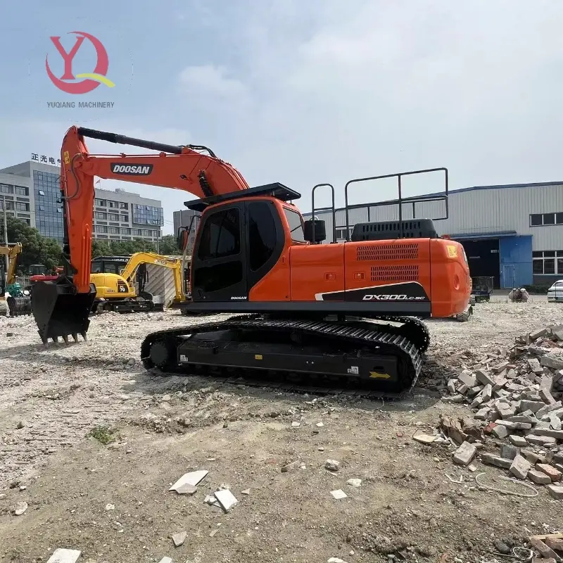 30 ton Used DOOSAN 300-9 Heavy Hydraulic Excavator Mining Equipment