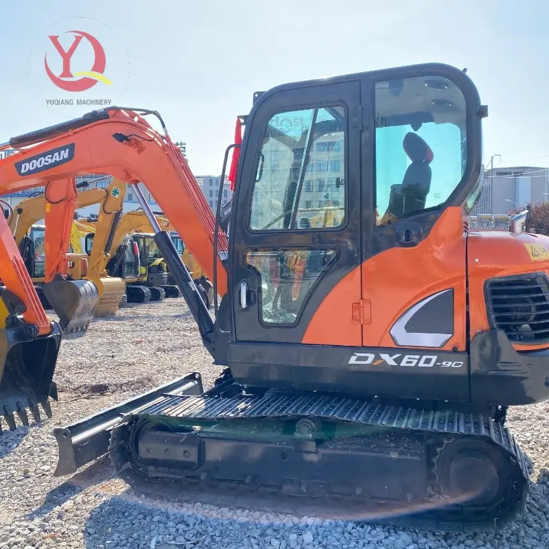 Brand Used DOOSAN DX60-9C Compact Machine Agricultural Solution Low Price