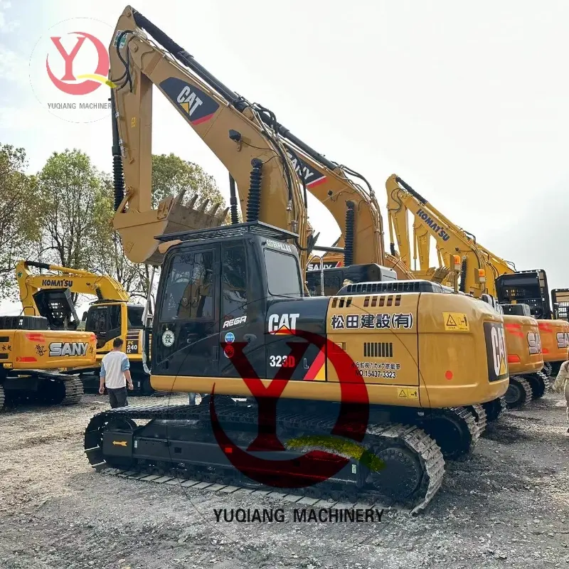 Competitive Price Durable Second Hand CAT 325D Medium Hydraulic Excavator for Sale