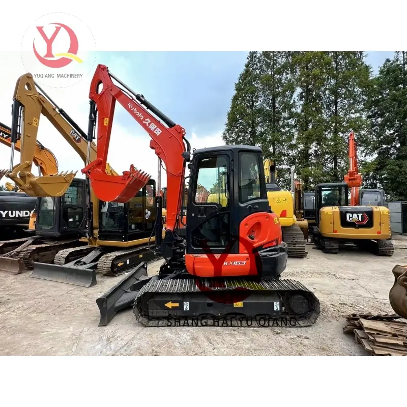 Competitive Price KUBOTA KX163 Hydraulic Excavator Used Construction Machine