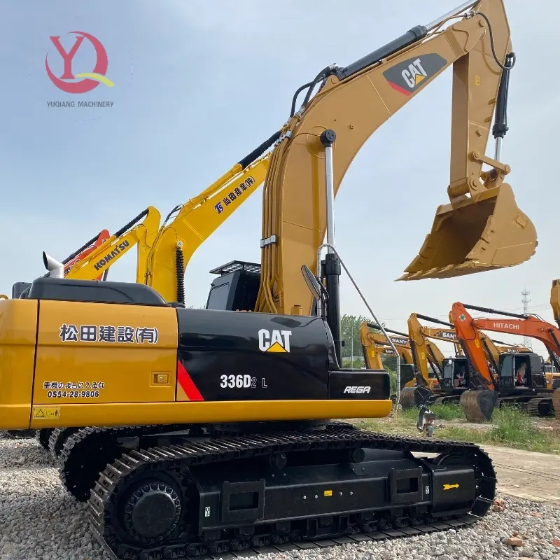 Durable High Cost Performance Second Hand CAT 336D2 Heavy Hydraulic Excavator Construction Solution