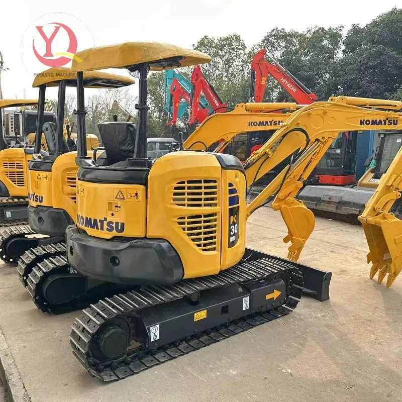 Good Condition Used KOMATSU 30MR Compact Excavator Agricultural Solution