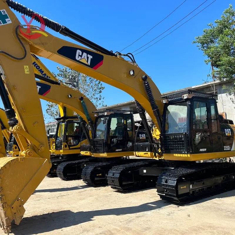 High Cost Performance Used CAT 320D2 Medium Crawler Excavator Durable Global Supply
