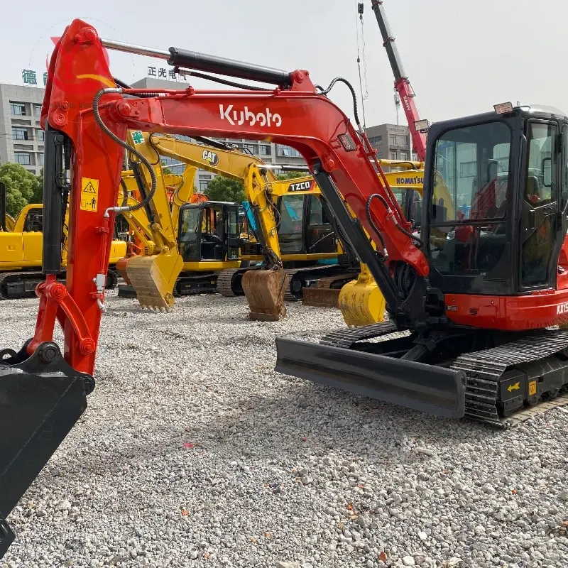 High Performance KUBOTA 155-5 Small Hydraulic Excavator Dig Sand Machine
