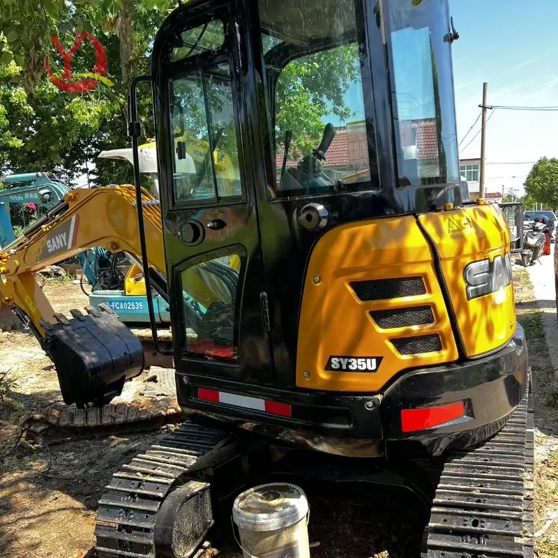 Hot Sale Second Hand SANY 35C Compact Hydraulic Excavator Supplier