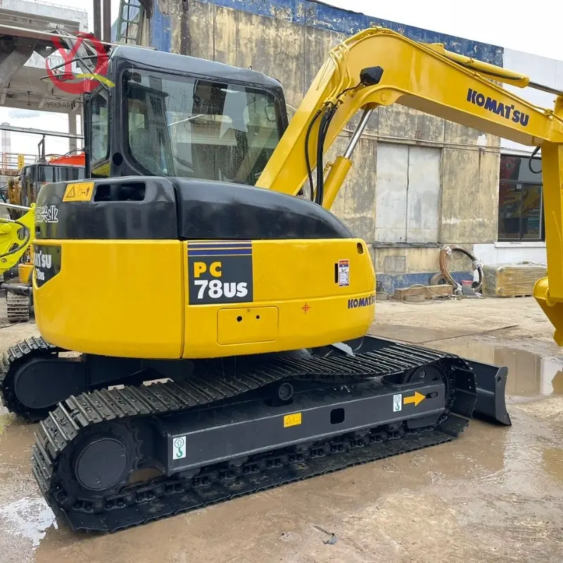 KOMATSU 78US-6 Excavator with Video Proof Second Hand Good Condition Machine