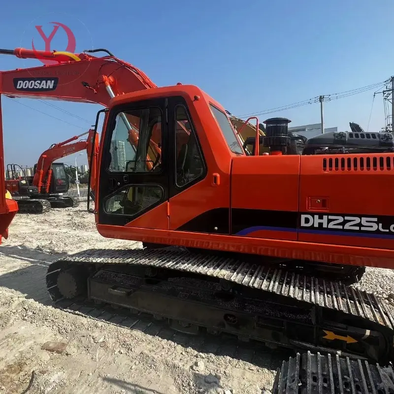 Low Price DOOSAN 225-7 Medium Crawler Excavator