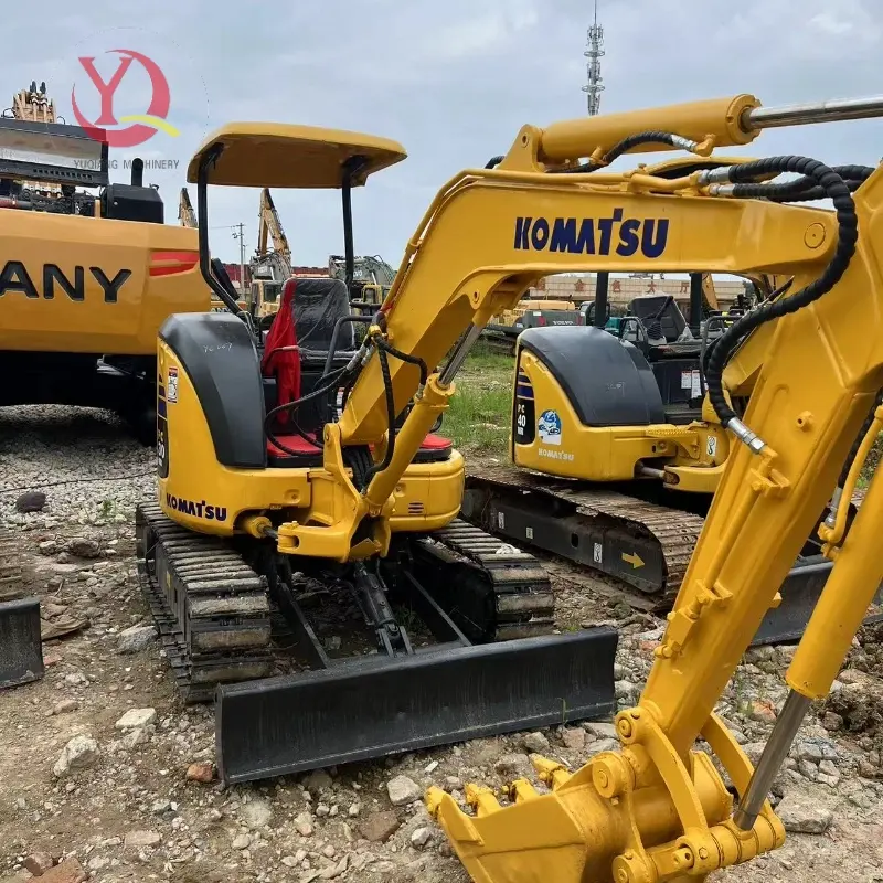 Open Cabin KOMATSU 30MR Hydraulic Excavator Second Hand Special Design Solution