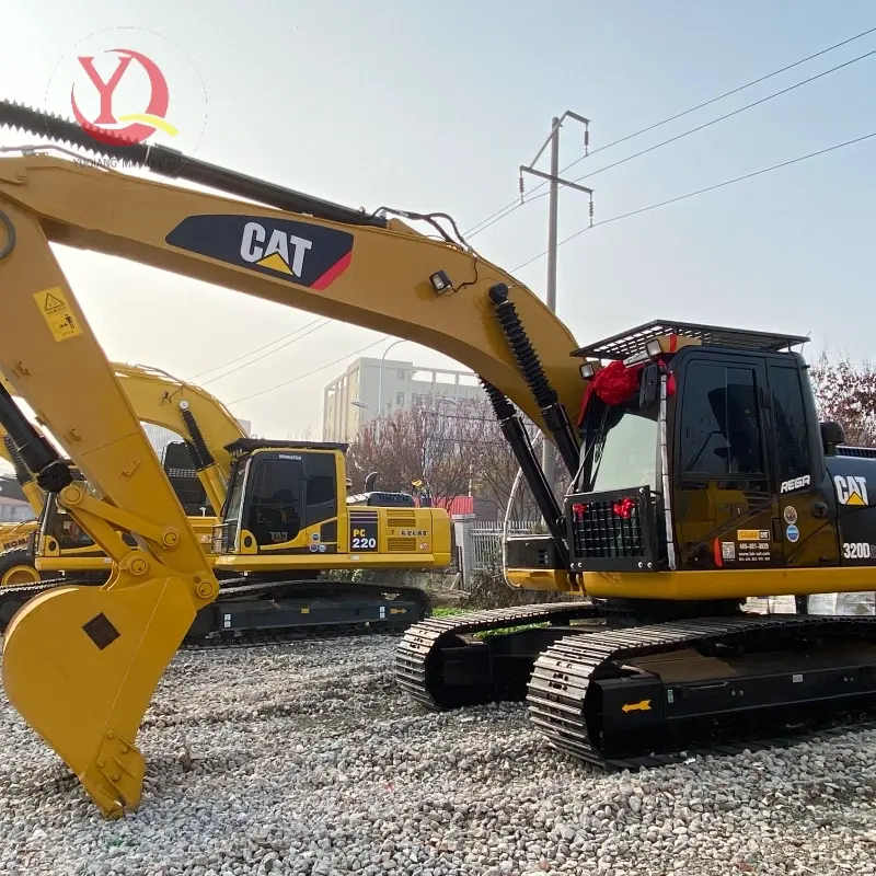 Original Low Price Used CAT 320D2 Medium Crawler Excavator Construction Solution