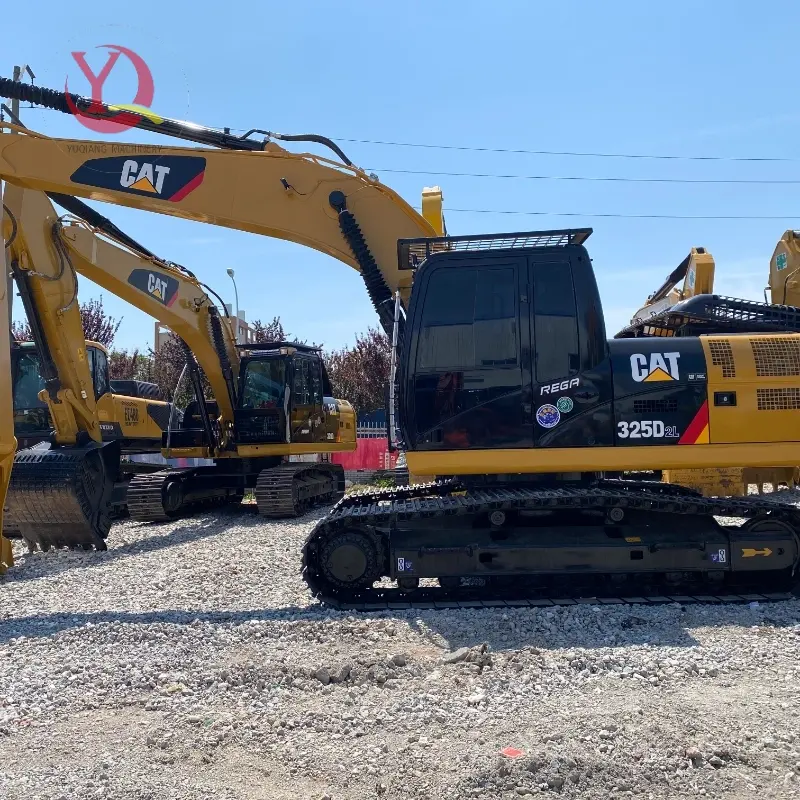 Powerful High Cost Performance Used CAT 325D2L Medium Crawler Excavator Machinery Solution