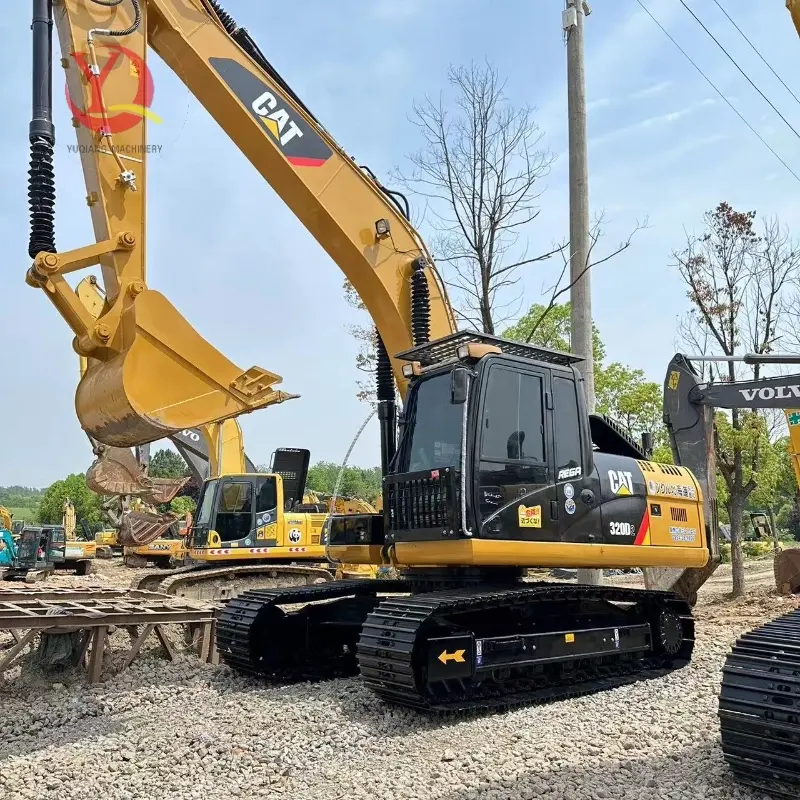 Powerful Original Used CAT 320D Medium Crawler Excavator Engineering Solution