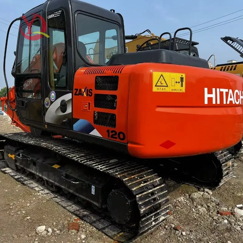 Durable High Cost Performance Second Hand Hitachi 120-6 Medium Hydraulic Excavator Construction Solution