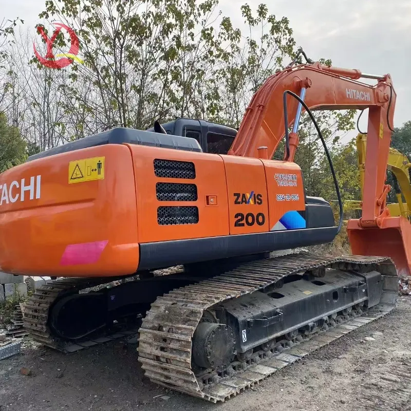 Good Condition Low Price Used Hitachi 200 Medium Crawler Excavator Machinery Supplier