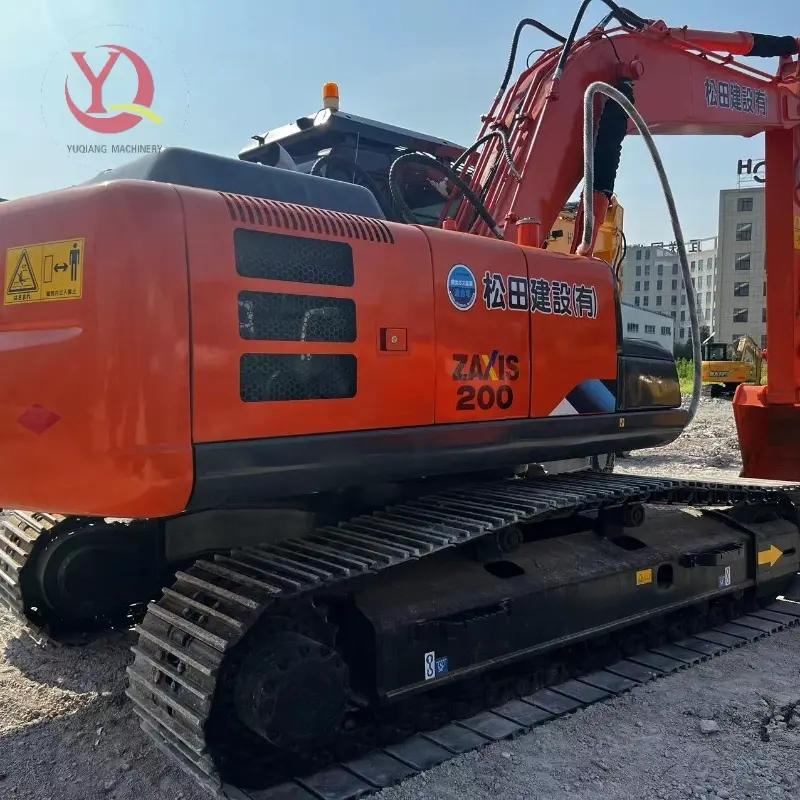 Good Performance Competitive Price Used Hitachi 200 Medium Crawler Excavator Machinery Solution