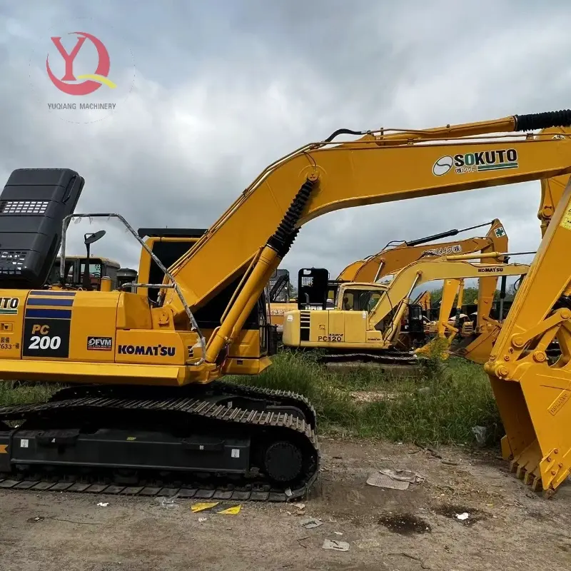 High Performance Second Hand KOMATSU 200-8 Hydraulic Excavator Global Supply