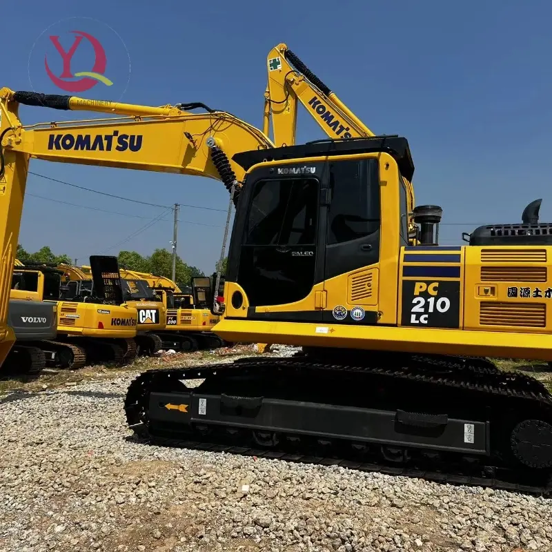 Original Used KOMATSU 210-8 Crawler Excavator Durable Design Construction Solution