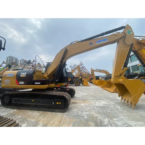 Excavadora usada de buen rendimiento CAT 320D Maquinaria de construcción