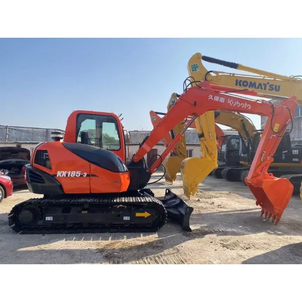 Low Price Used Durable KUBOTA KX185-3 Medium Crawler Excavator Mining Equipment Supplier