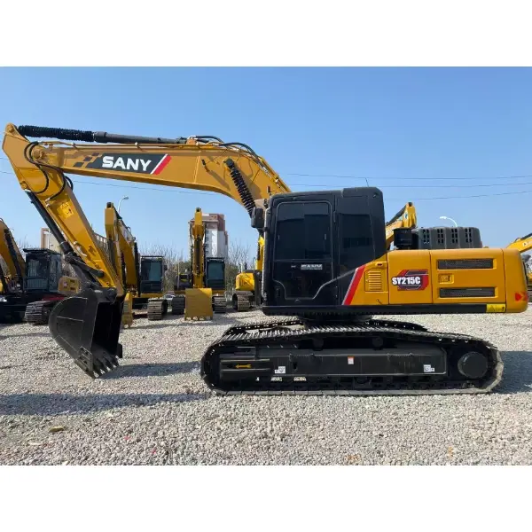 High Performace Used Sany 21 Tons Excavator Second-hand SY215 Digger in Stock