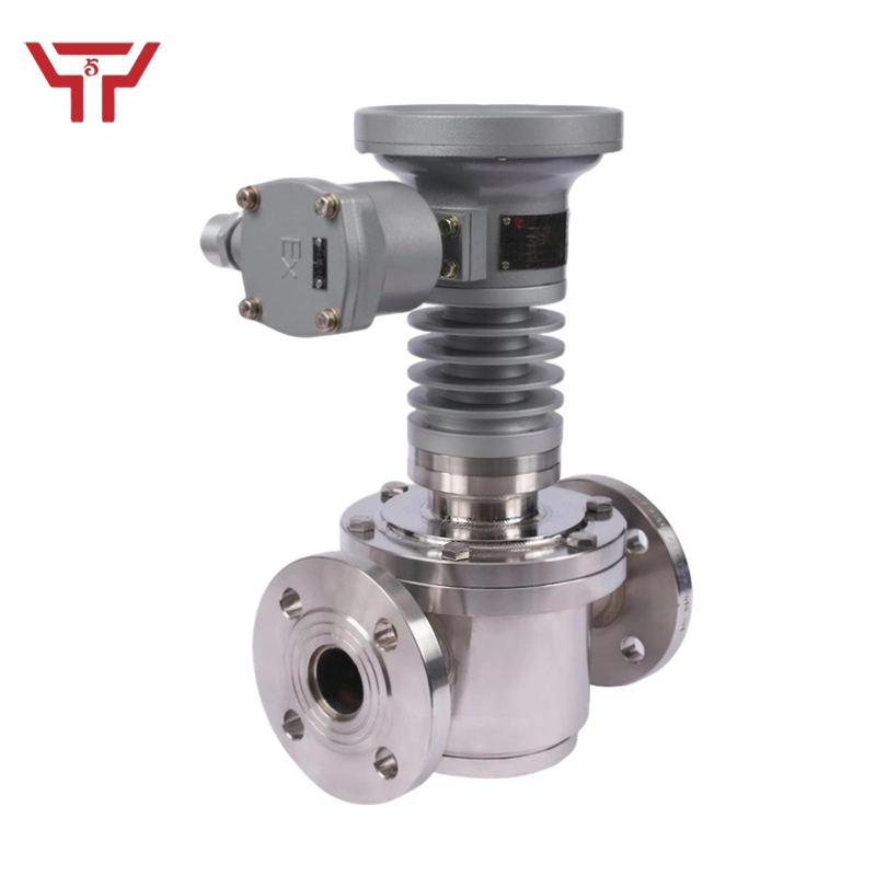 Sanitary Chemical-Grade Stainless Steel High-Precision Oval Gear Flowmeter