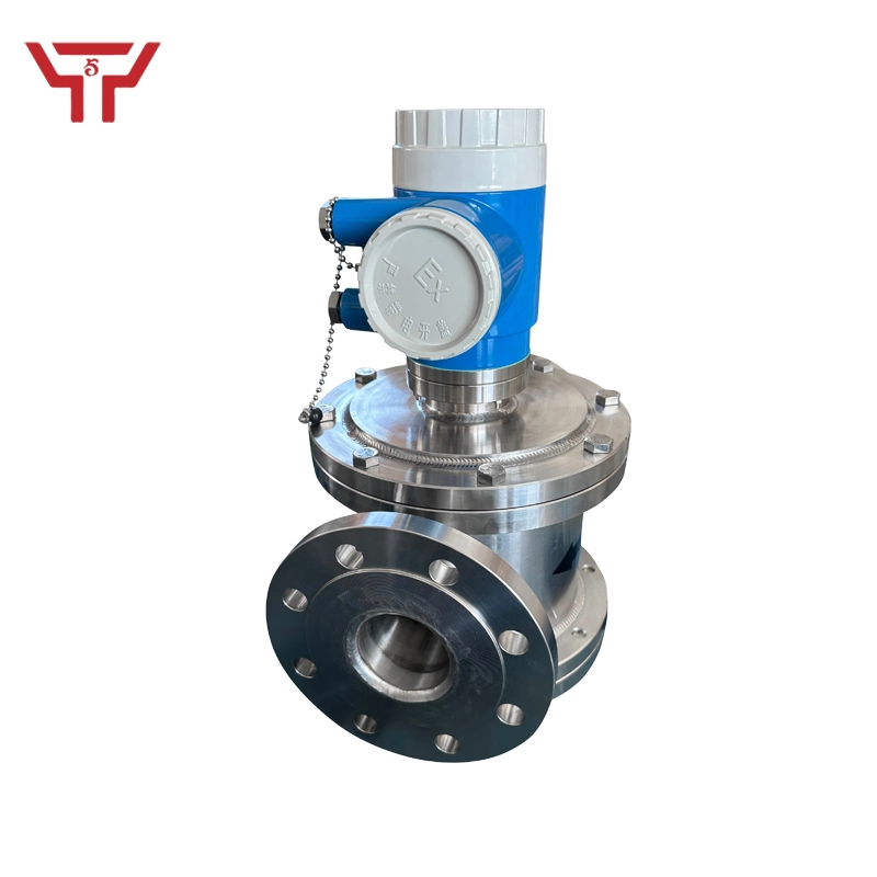Sanitary Chemical-Grade Stainless Steel High-Precision Oval Gear Flowmeter