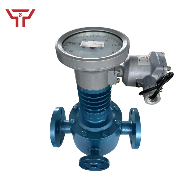 High-Temperature High-Viscosity Media Oval Gear Flowmeter