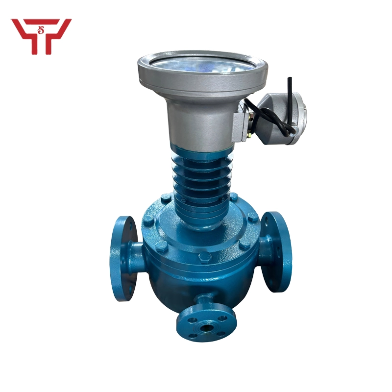 High-Temperature High-Viscosity Media Oval Gear Flowmeter